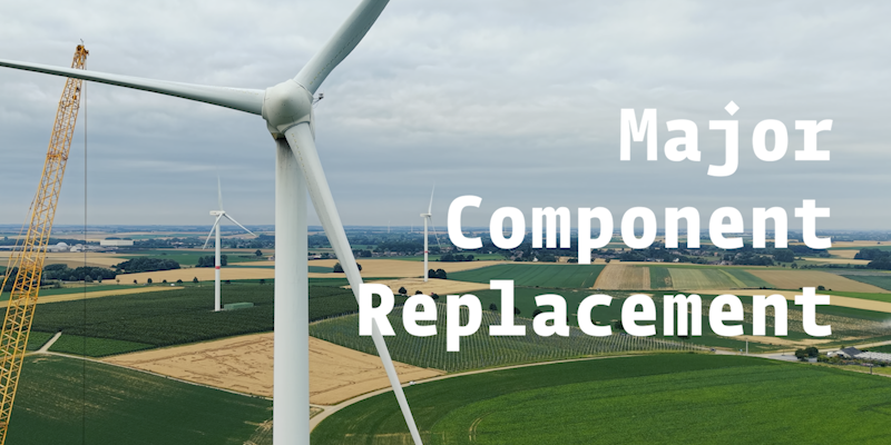 Major component replacement by Deutsche Windtechnik