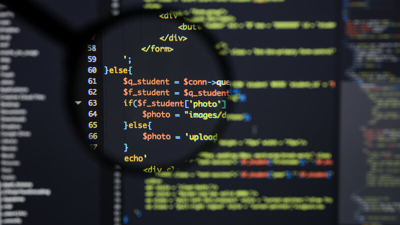 Ausschnitt von PHP code